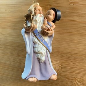 HALLMARK 1999 • ‘Father Time & Baby New Year’ Keepsake Ornament